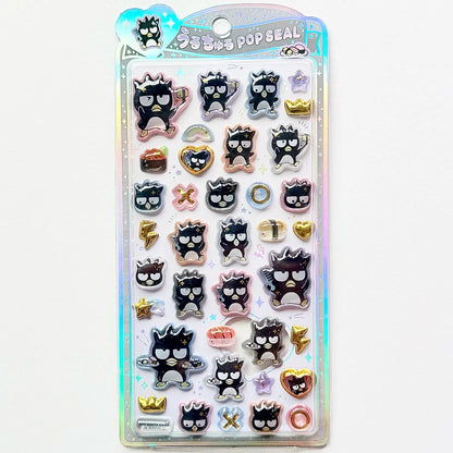 CRUX | SANRIO UruChuru Pop Seal Pop Sticker 165×80×2mm (Badtz-maru)