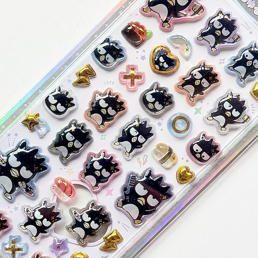 CRUX | SANRIO UruChuru Pop Seal Pop Sticker 165×80×2mm (Badtz-maru)