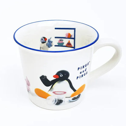Pingu | Color Line Measuring Mug 200ml