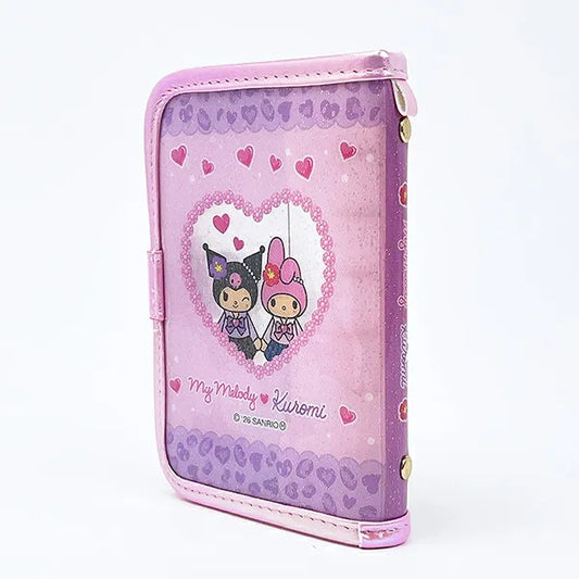 SANRIO | Kuromi & My Melody Style Up Seal Binder 160×120×30mm (Gogo Gal Collection)