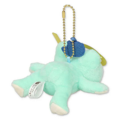 Pickles the Frog | Plush Keychain Mascot Holder H6×W9.5×D10.5cm (Sea Friends Snorkel)