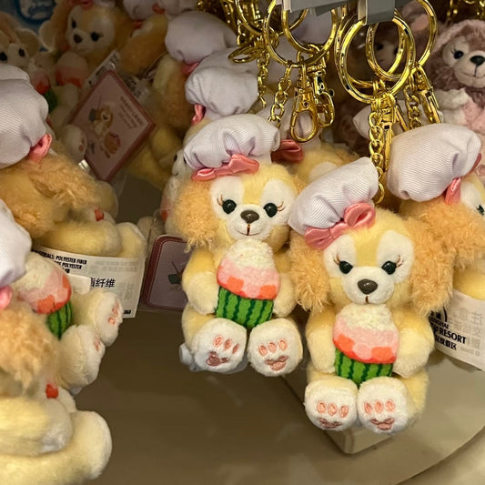 Disney | Shang Hai Disneyland Mascot Holder Plush Keychain Cookieann (Duffy And Friends Afternoon