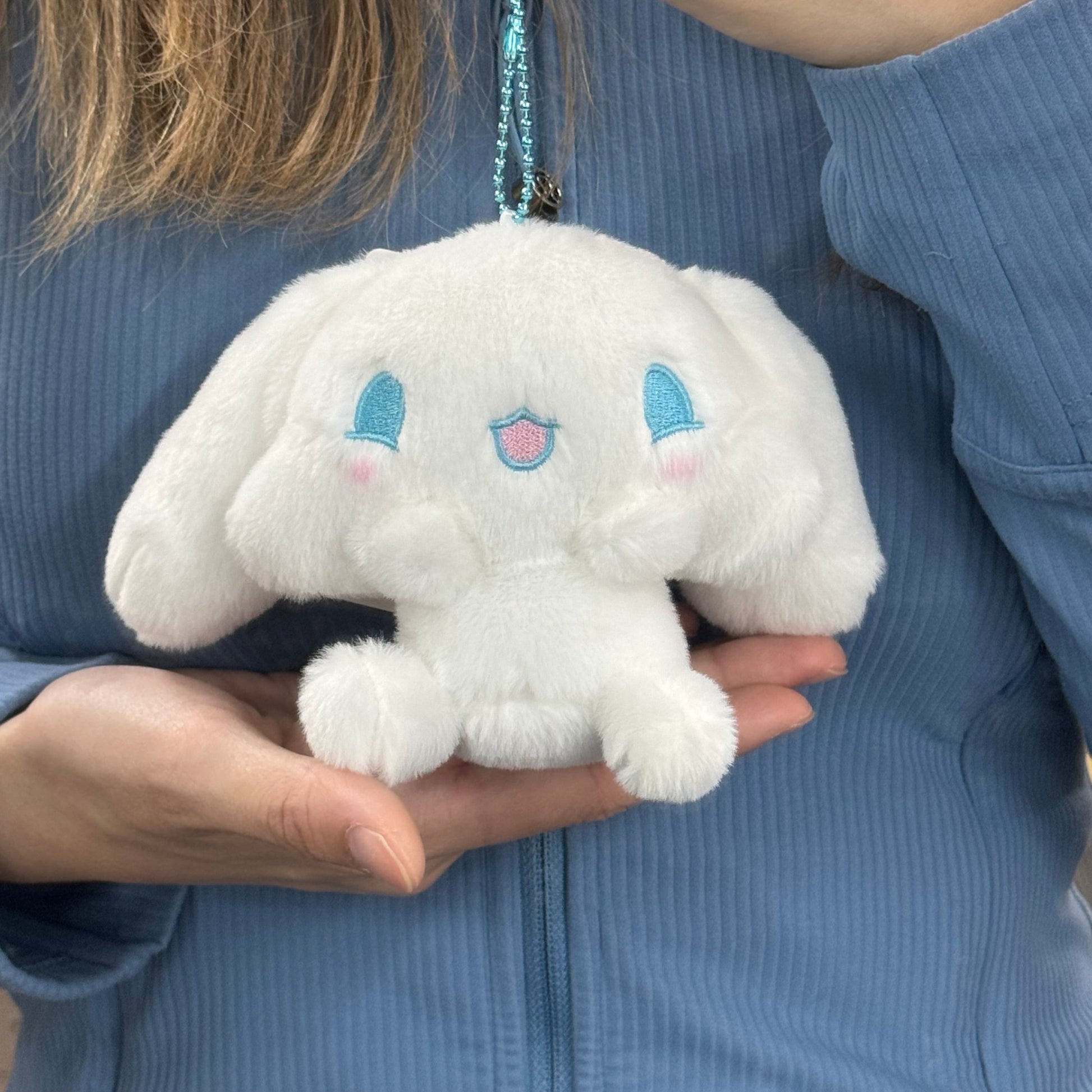 Sanrio | Cinnamoroll Mascot Holder Plush Keychain 8 X 18 10.5Cm Approx (Various Faces)