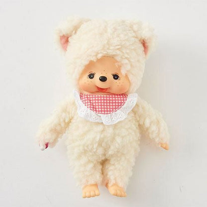 Monchhichi | Friends Plush Doll Plush Toy H18×W13×D7.5cm (Chamu)