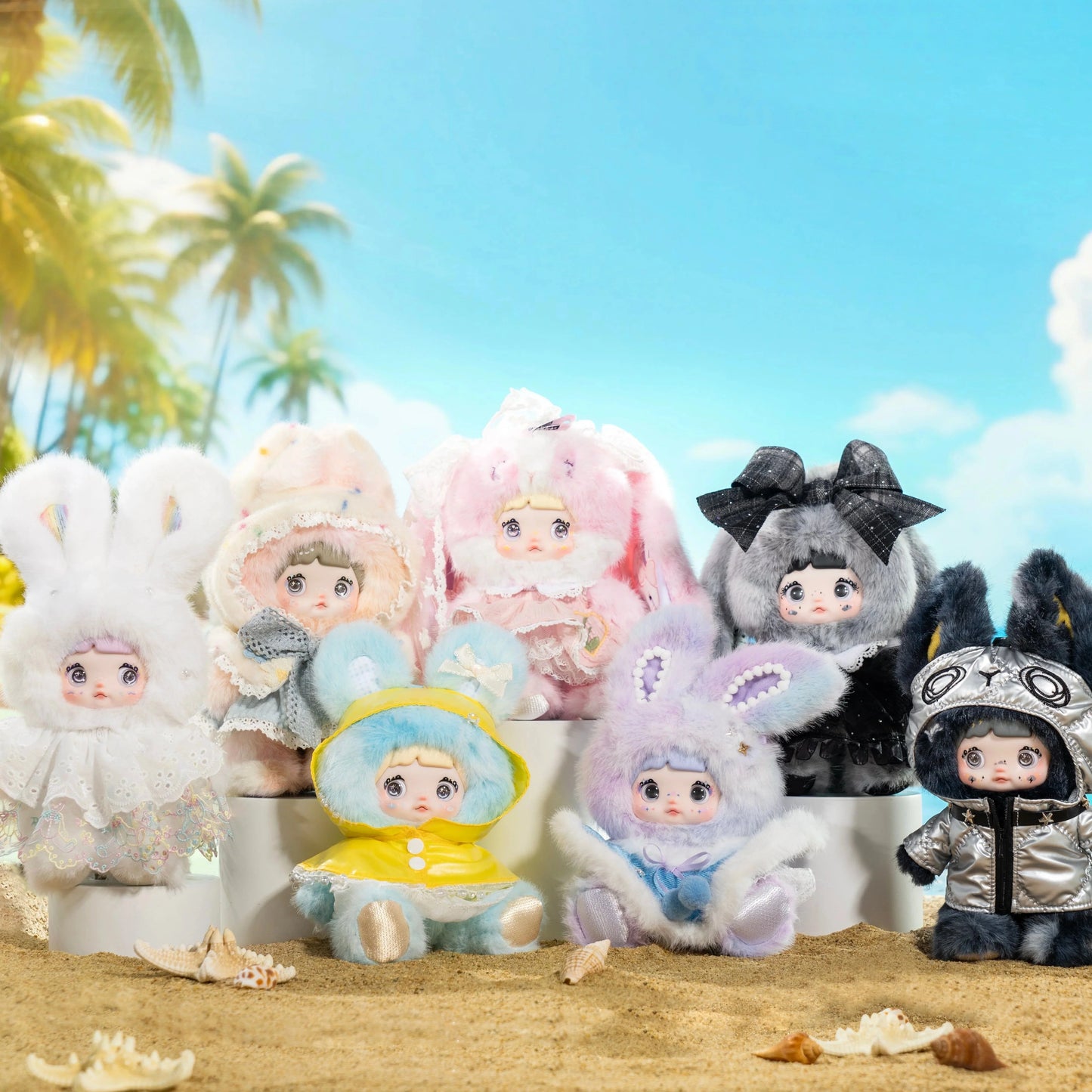 Nommi | Weather Forecast Series Secret Plush Keychain Blind Box 22-26cm (Order 6 for Complete)