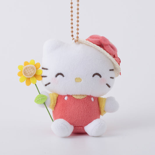 SANRIO | Hello Kitty Holder Bag Charm Keychain 10cm Approx. (Sunflower)