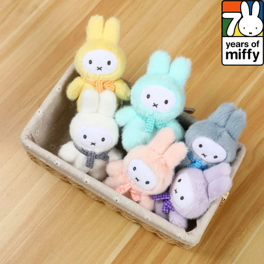 VIPO x Miffy | Macaron Standing Plush Keychain Blind Box 14cm Approx. Random (Order six to get a complete box)