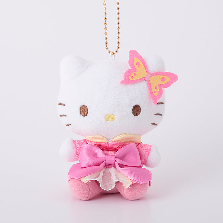 SANRIO | Hello Kitty Mascot Holder Plush Keychain Bag Charm Approx. 10cm (Yamuchamucha~zu)