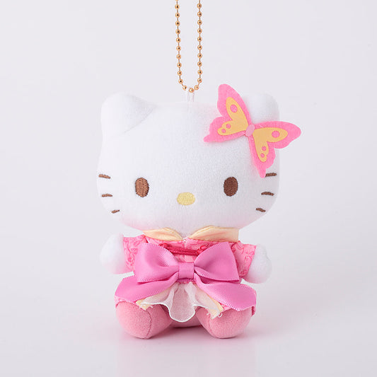 SANRIO | Hello Kitty Mascot Holder Plush Keychain Bag Charm Approx. 10cm (Yamuchamucha~zu)