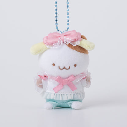 SANRIO | Pompompurin Muffin Squishy Mascot Holder Bag Charm Keychain 60mm Approx. (Hospitality Party)