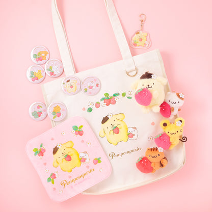 SANRIO | Pompompurin Trading Can Badges Blind Box Secret 57mm (Strawberry Friends)