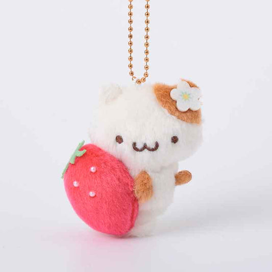 SANRIO | Muffin Mascot Holder Bag Charm (Pompompurin 30th Anniversary Strawberry Friends)