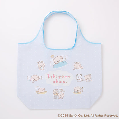 SAN-X | Ishiyowa-chan/Ishiyowachan &Ishiyowachan Foldable Eco-Bag Shopping Bag 580×480×140mm