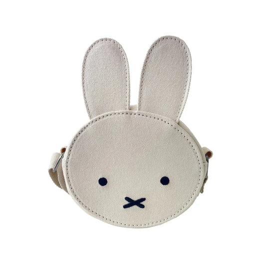 MIFFY | Canvas Ears Crossbody Bag Shoulder Bag 14cm x 19cm x 5cm