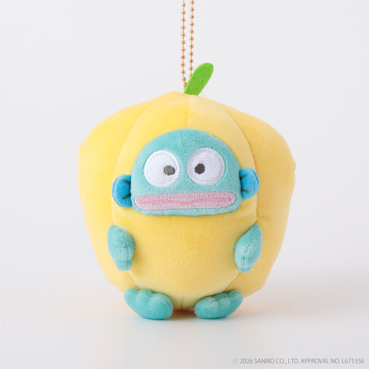 SANRIO | Hangyodon Freshly Harvested Farm Squishy Mascot Keychain Bag Charm 120mm Approx. (Capsicum)