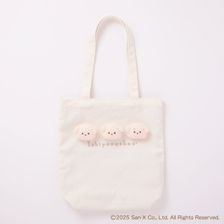 SAN-X | Ishiyowa-chan/Ishiyowachan Tote Bag with Mascot H330×W300×マチ100mm