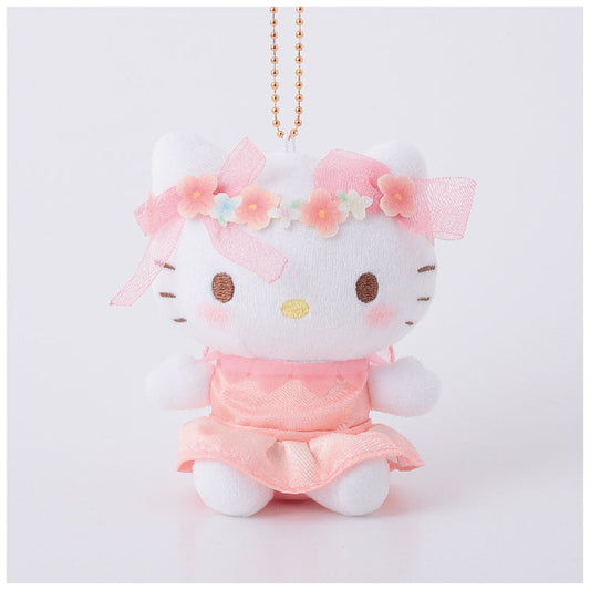 SANRIO | Hello Kitty Mascot Holder Plush Keychain Bag Charm 95mm Approx. (Floral Fairies)