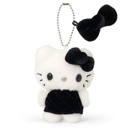 SANRIO | Hello Kitty Mascot Holder Bag Charm Plush Keychain Black 80×50×100mm (Miniature Quilt)