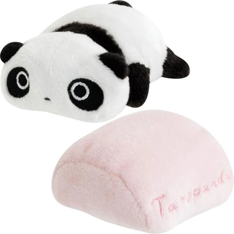 San-X | Itsumo no Tarepanda & Suama mini Tenori Plush Doll 30×60×70mm & 45×60×65mm (The Usual Tarepanda)