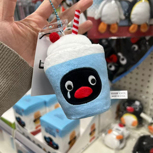 Pingu | FOOD Ice Cream Mascot Holder Bag Charm Keychain  (Exhibition Edition)