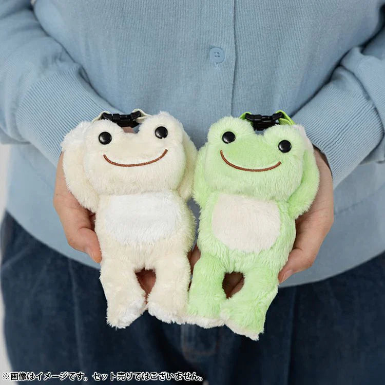 Pickles the Frog | Plush Pouch Hanging Pouch Basic 180×90×45mm (Green)