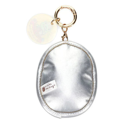 Pickles the Frog | Carabiner Plush Keychain Bag Charm 90×70×40mm (Naan Smile Curry House)