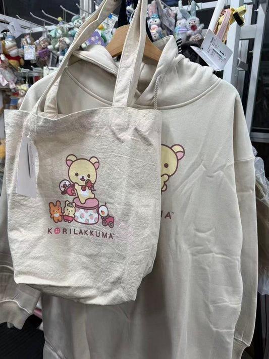 SAN-X | Rilakkuma Korilakkuma Tote Bag & Clothes Set of Three M Size
