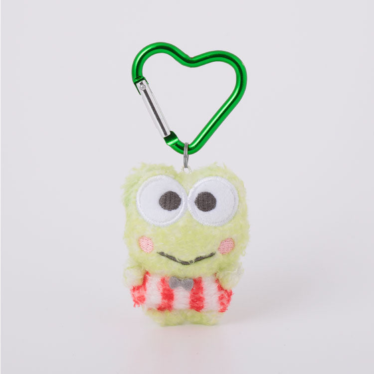 Sanrio | Fluffy Mini Mascot Holder Plush Keychain Kerokerokeroppi 75Mm