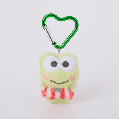 Sanrio | Fluffy Mini Mascot Holder Plush Keychain Kerokerokeroppi 75Mm