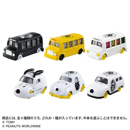 Dream Tomica x PEANUTS | Secret Snoopy 75th Anniversary diecast Car Blind Box 40mm