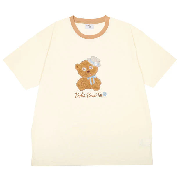 Usj｜Minions Bob And Tim T-Shirt 大阪环球影城 小黄人 鲍勃和他的小熊 短袖（春日雏菊）