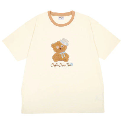Usj｜Minions Bob And Tim T-Shirt 大阪环球影城 小黄人 鲍勃和他的小熊 短袖（春日雏菊）