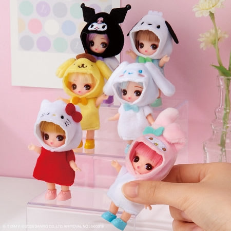TAKARA TOMY | Narumiya Characters Petit Licca Chan Blind Box Secret Box 55×90×55mm  (Sanrio)