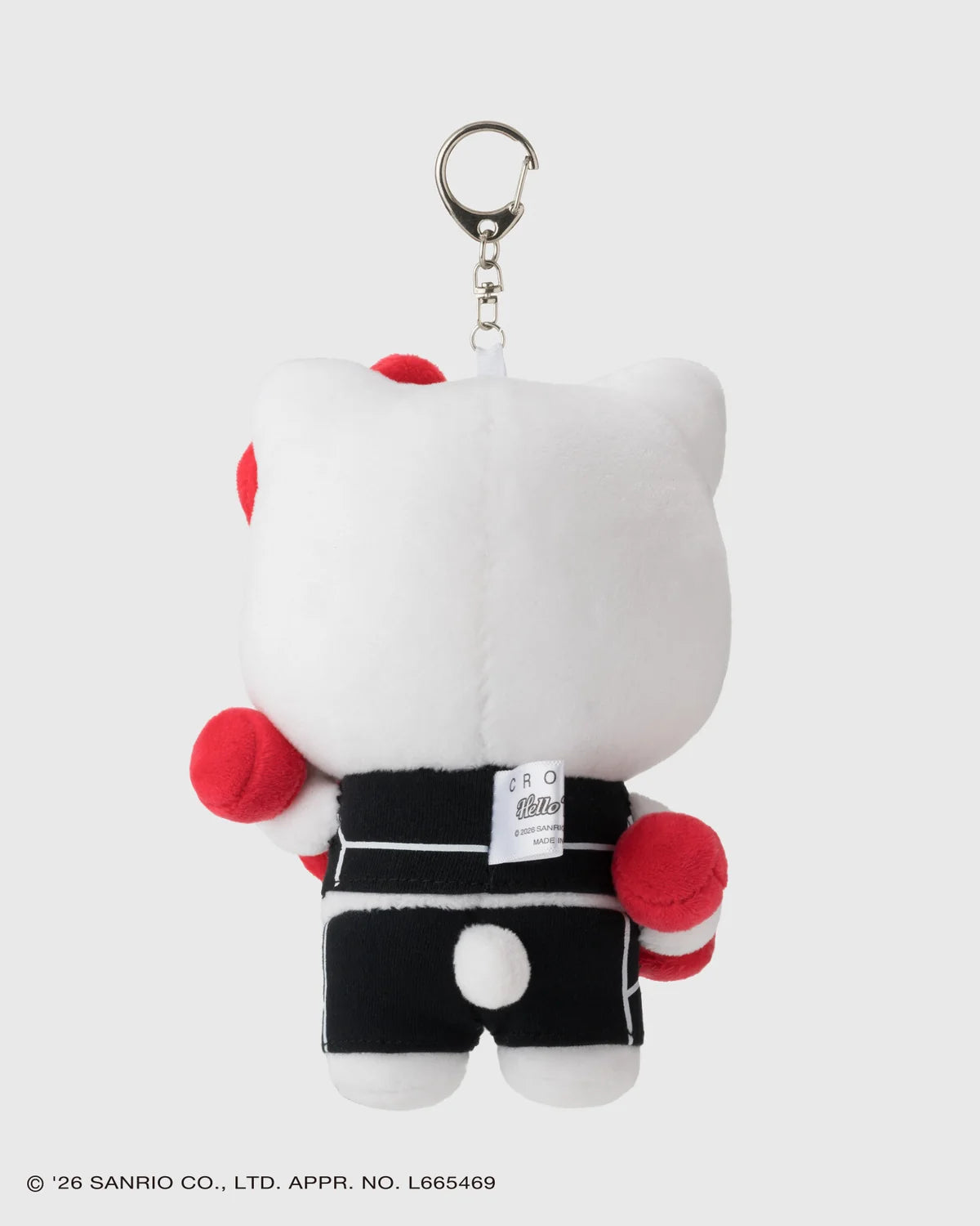 CRONOS × HELLO KITTY | Mascot Holder Bag Charm Keychain (Red)