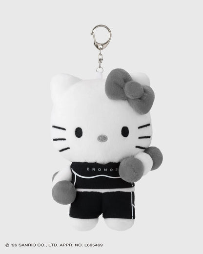 CRONOS × HELLO KITTY | Mascot Holder Bag Charm Keychain (Black)