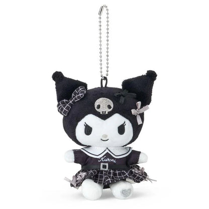 SANRIO | Kuromi Mascot Holder Plush Keychain 5.0 x 7.9 x 13.5cm (Monotone)