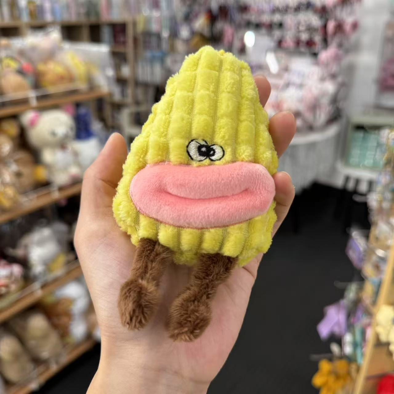 TWIN | Food Monster Lips Mascot 12cm Approx. (Pear)
