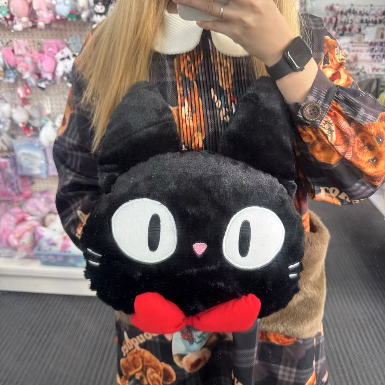 Studio Ghibli | Kiki’s Delivery Service Jiji Cushion 33 x 24 cm