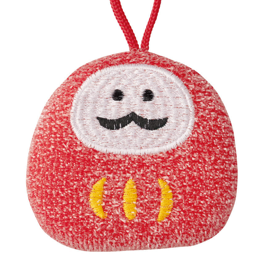 DECOLE | Sparkly Cleaning Sponge Kitchen Sponge 86x95x35mm (Daruma)