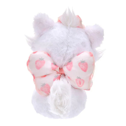 DISNEY | The Aristocats Marie Cat Plush Toy H28×W20×D23cm (STRAWBERRY COLLECTION)