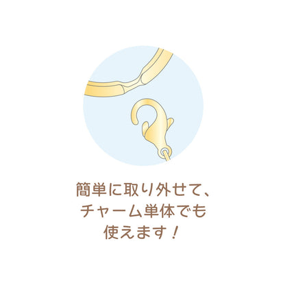 SAN-X | Ishiyowachan Acrylic Keyring Keychain Set H42×W45×D3mm (Ishitsuyo-chan)