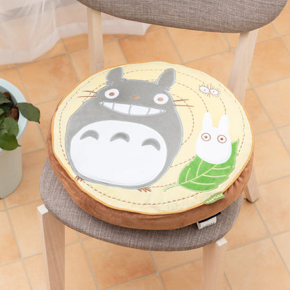 STUDIO GHIBLI | Cushion Totoro Leaves D40xH8 cm (My Neighbor Totoro)