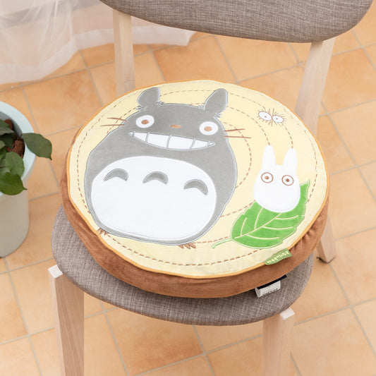 STUDIO GHIBLI | Cushion Totoro Leaves D40xH8 cm (My Neighbor Totoro)
