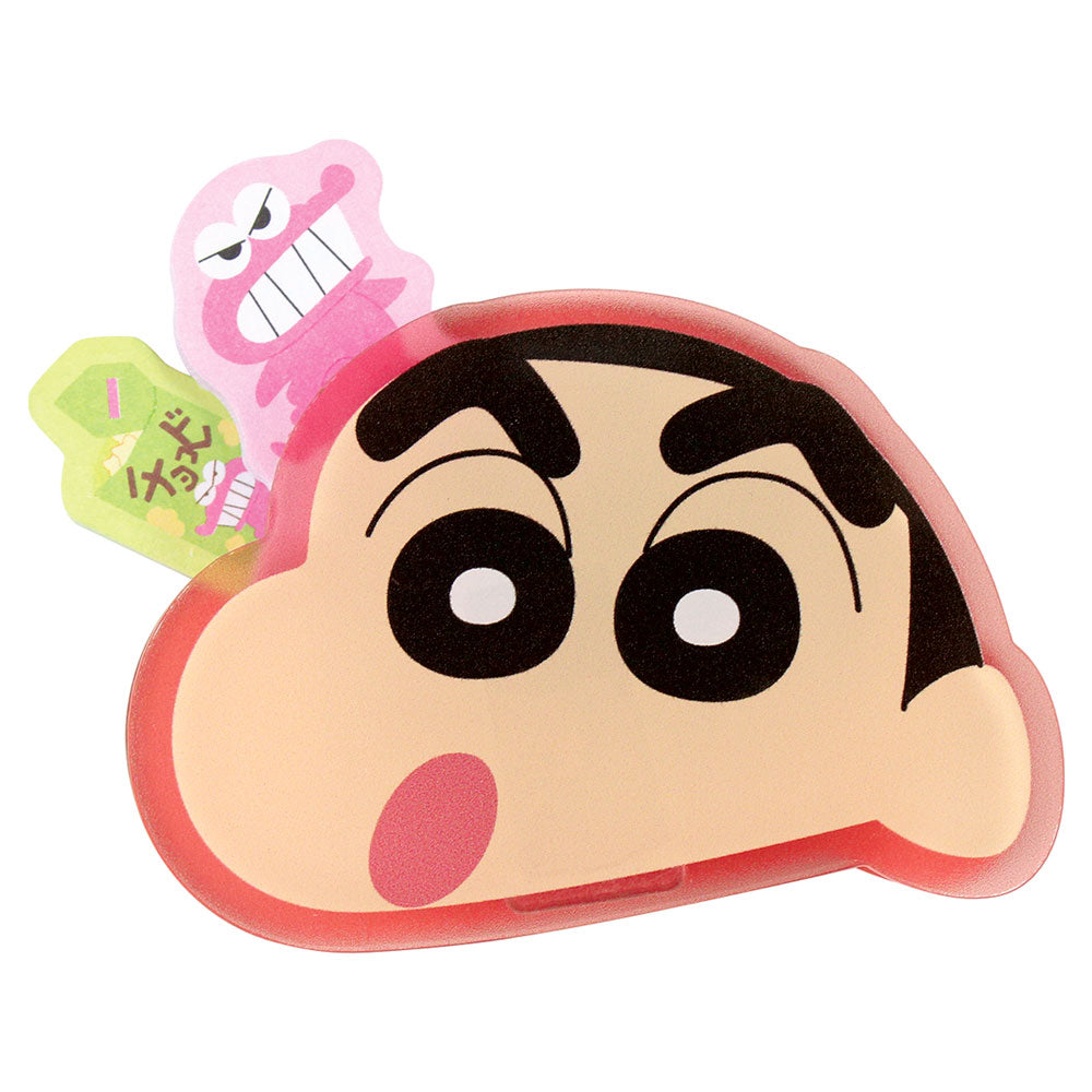 Crayon Shin-chan | Memo Clip Stand & Memo Pad Sticking Out Paper Clip (2 style x 15 pieces) H60×W70×D20mm