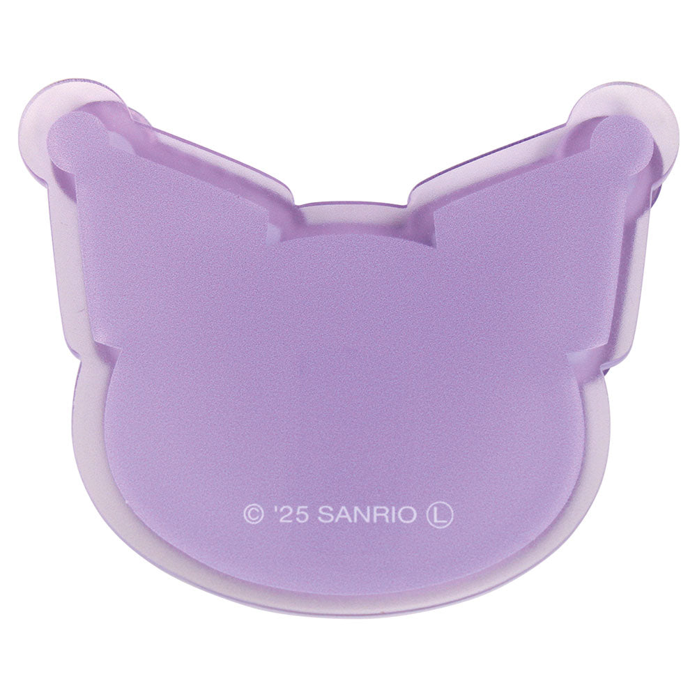 SANRIO | Memo Clip Stand & Memo Pad Peek-A-Boo Paper Clip H60×W70×D20mm (Kuromi)