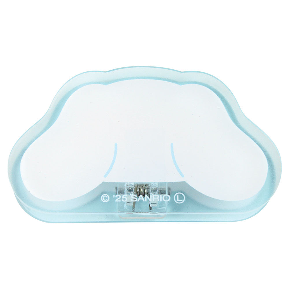 SANRIO | Memo Clip Stand & Memo Pad Peek-A-Boo Paper Clip H60×W70×D20mm (Cinnamoroll)