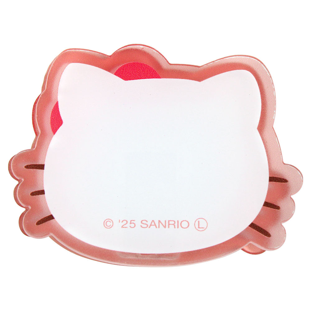 SANRIO | Memo Clip Stand & Memo Pad Peek-A-Boo Paper Clip H60×W70×D20mm (Hello Kitty)
