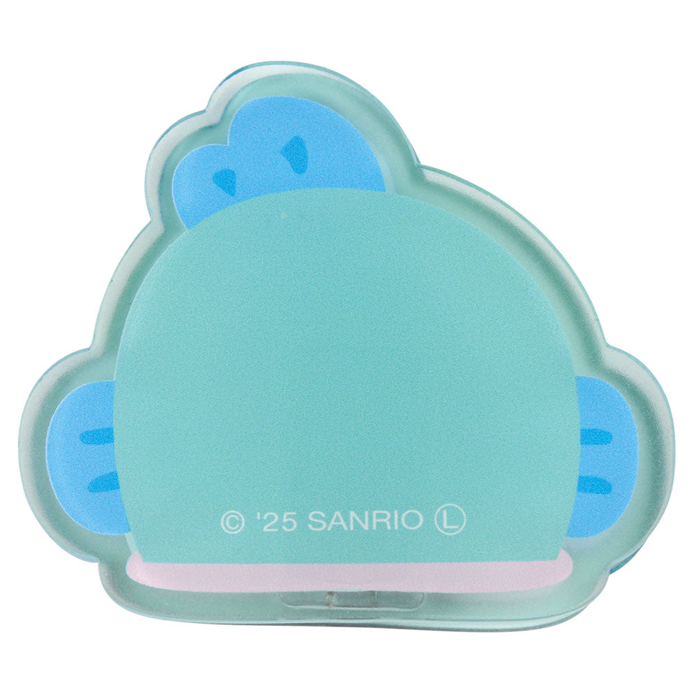 SANRIO | Memo Clip Stand & Memo Pad Peek-A-Boo Paper Clip H60×W70×D20mm (Hangyodon)
