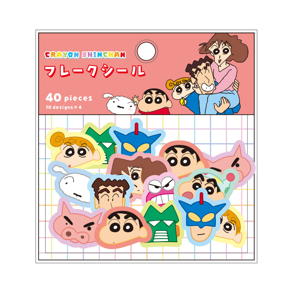 Crayon Shin-chan | Planner Stickers Flake sticker 40 Pieces
