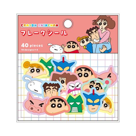 Crayon Shin-chan | Planner Stickers Flake sticker 40 Pieces